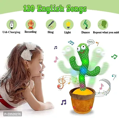 Dancing Cactus Toy For Kids Talking Singing Children.-thumb3