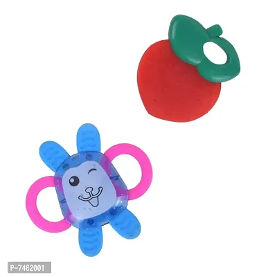 Colorful Teether Rattle Set of Attractive Rattle Toy for New Born baby-thumb3
