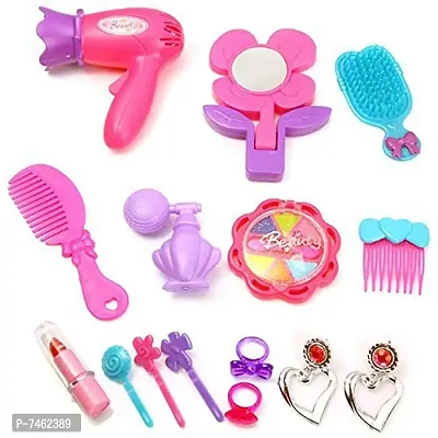 Traders Beauty Set for Girls,Make up Set for Kids, Girls Make Up Toy Set Pink Beauty Make Up-thumb2