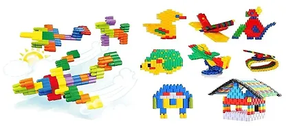 Assembly Colorful Educational Building Smart City Blocks for Kids-thumb1