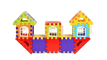 52 Pcs Building Blocks for Kids House Building Blocks with Windows, Block Game for Kids-thumb1