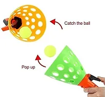 Ping Pong Hand Basketball Set For Kids | Indoor Outdoor Toy Set, Pop  Catch Ball Play Fun Boy  Girl |Click and Catch Twin Plastic Ball Game | Adults | Teenagers Kids Toy | Sports Games Toys| Best Gi-thumb2