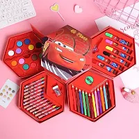 46 Pcs Drawing Set for Kids Art Set With Color Box Pencil Colors Crayons Colors Water Color Sketch Pens Set For Kids-thumb2