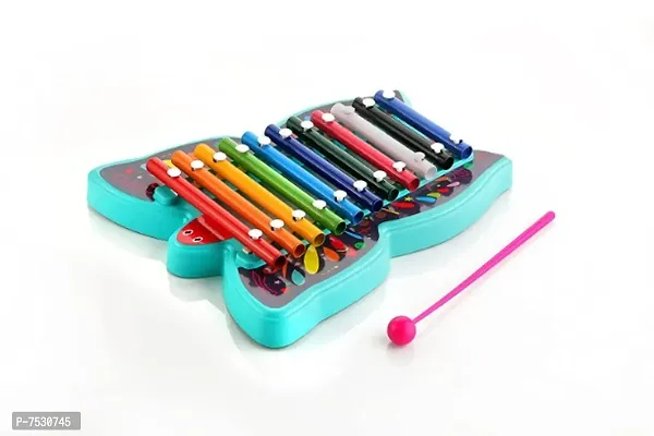Butterfly Xylophone Musical Toys for Kids with 11 Knots, Non-Toxic Butterfly Shaped Kids Xylophone with Colors, | Musical Kids Toys | Musical Sound Instrument Toys for Kids 2+ Years Boys Girls