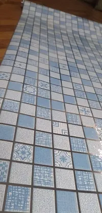 Mosaic Tile Design Vinyl Self Adhesive Home Deacute;cor Wallpaper (200 cm X 60cm)-thumb2