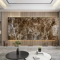 kitchen wall stickers oil proof heat resistant || Brown Marble 60 x 200 CM || wallpaper for kitchen || kitchen oil proof wall sticker || kitchen platform sheets || kitchen wall stickers || kitchen wa-thumb2