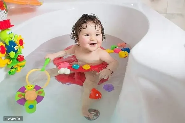 12 Pcs New Born Baby Chu Chu Bath Toys With BPA Free Non-Toxic Bath Toy-thumb2