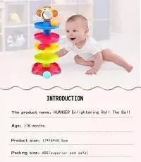 5 Layer Ball Drop and Roll Swirling Tower for Baby and Toddlers - Educational Toy for Kids - Color As Per Stock-thumb1