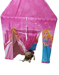 Princess Theme Play Theme Tent House for Kids Pink Color Pink-thumb2