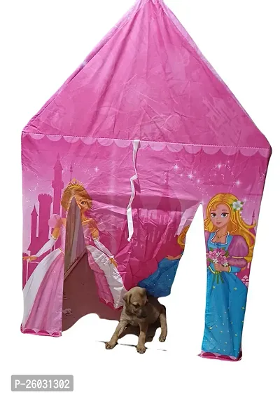 Premium Jumbo Size Doll Tent House For Kids Girls Boys-thumb0