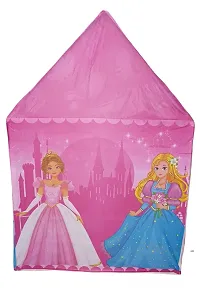 Princess Castle Kids Play House | Jumbo Kids Play Tent with 10 Balls for 3 to 10 Years Children | Indoor and Outdoor Games-thumb1