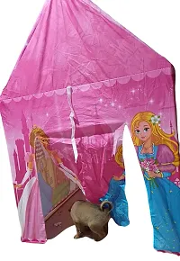 Princess Castle Kids Play House | Jumbo Kids Play Tent with 10 Balls for 3 to 10 Years Children | Indoor and Outdoor Games-thumb2