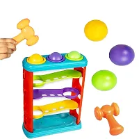 Hammer Ball Toy Baby Toys for Kids Knock Pounding Ball Hammering Knock Ball Toys for Kids Stacking Toys-thumb1