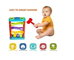 Hammer Knock Ball for Babies and Toddlers - Pound and See The Balls roll Down The ramps for Infants Kids Boys Girls-thumb2