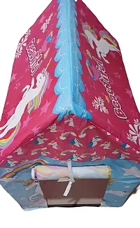 Unicorn Kids Play theme tent house for Girls and Boys Toy Home (Multicolor)-thumb3