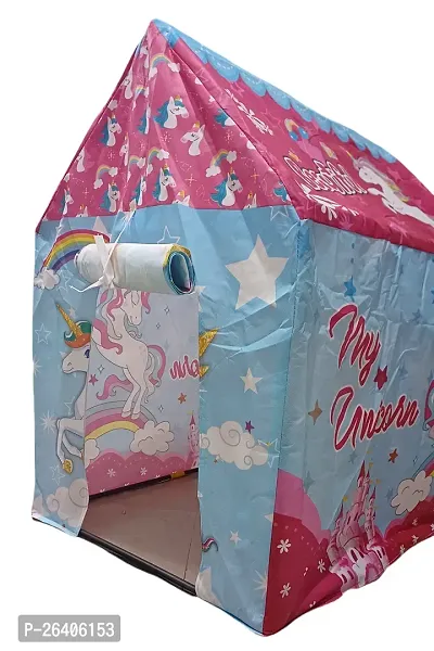 Tent House Theme (Cute Unicorn) - Multicolor for Kid-thumb0