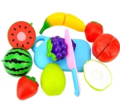 Kids Mandi Fruits Play Set Toys | Realistic Sliceable Cutting Fruit Toy | Pretend Role Playset-thumb1