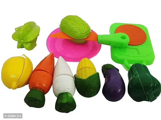Kids Mandi Fruits Play Set Toys | Realistic Sliceable Cutting Fruit Toy | Pretend Role Playset-thumb5