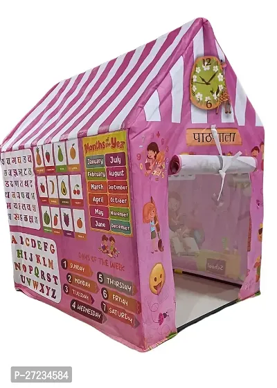 Playhouses Tent Abcd Learning Toys For 2-8 Years  Playhouse For Girls  Boys  Multicolor