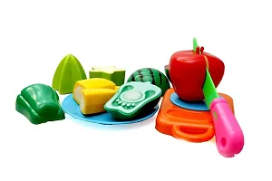 Sliceable Cutting Fruit Vegetable Toys with Chopping Board-thumb2