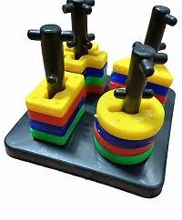 Puzzle  Geometric Shaped Blocks Building Puzzle Toy.-thumb3