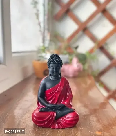 Small Red Budha ( pack of 1 )