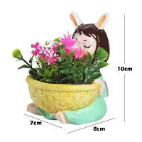 GREEN BASKET GIRL POT-thumb4