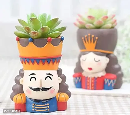 King  queen planter