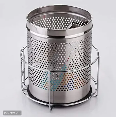 Modern Stainless Steel Rack for Dustbin-thumb0