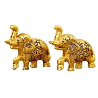 ELEPHANT PAIR GOLD-thumb1