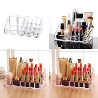 16 Grids Clear Lipstick and Nail Paint Stand Holder 16 Compartment Cosmetic Makeup Acrylic Lipstick Storage Box Lip Gloss Nail Polish...-thumb4