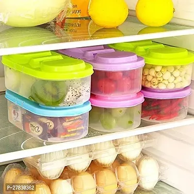 2 Sided Food storage container Box For Fridge storage-thumb5