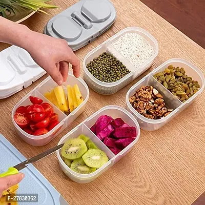 2 Sided Food storage container Box For Fridge storage-thumb2