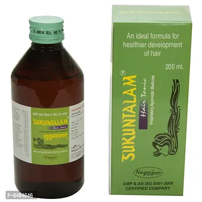 Nagarjun Sukuntalam Tailam Hair Oil  (200 ml)-thumb0