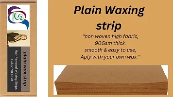 Shritesh Waxing Strips for Face, Legs, Underarms, Facial Eyebrow, Hair Removal Plain Disposable Large Wax Strips Easy  Safe Wax Strips Paper Hair Removal for Men and Women (200)-thumb4