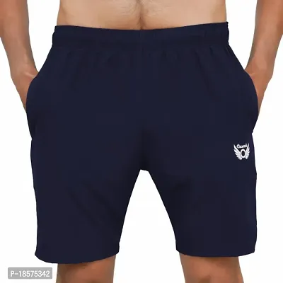 Stylish Solid Polycotton Shorts For Men-thumb0