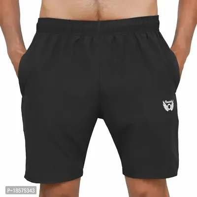 Stylish Solid Polycotton Shorts For Men