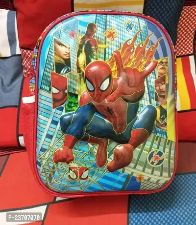 Kids Favorite Amazing Spiderman Captain America Hulk Inron Man School Bag Set/School Bag For Surprise Gifts Of Kids For 2-4 Years Nursery Play Pre-Nursery Class (Small Size Upto 5 Years)