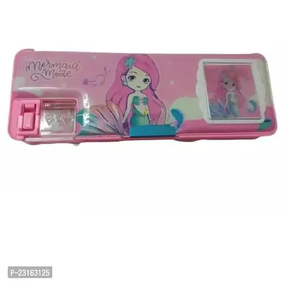 Pink Mermaid Pencil Box