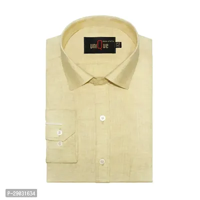 Stylish Cotton Linen Shirt For Men-thumb0