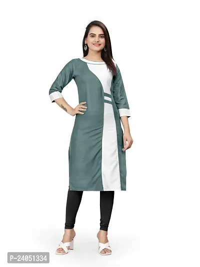 Fancy Rayon Kurtis For Women-thumb0