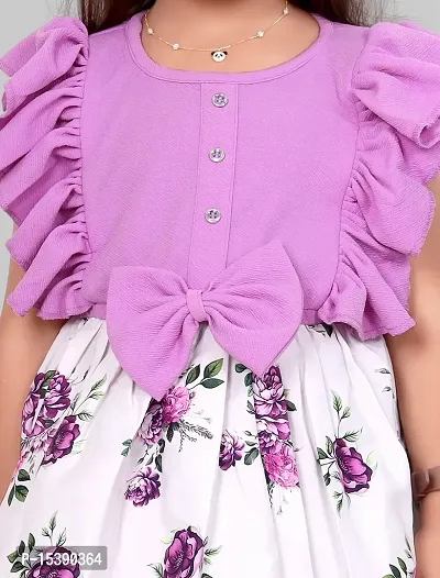 Classic Frocks For Kids Girls-thumb4