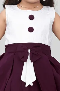 Maroon Satin Dress-thumb2