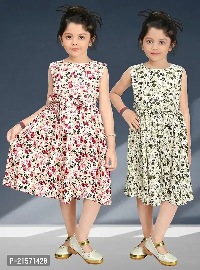 NEW 2023 MOST SELLING AND HIGHER VIEW ON MEESHO BEST RAYON FABRIC FROCK FOR BAY GIRLS  BUY 1 GET 1 FREE-thumb0