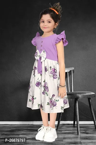 Combo  Buy 1 Get 1 Free Princess Trendy Girls Frock And Dresses-thumb2