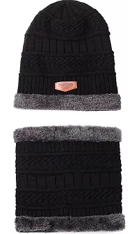 BEANIE WINTER CAP FOR MEN SET OF 1-thumb1