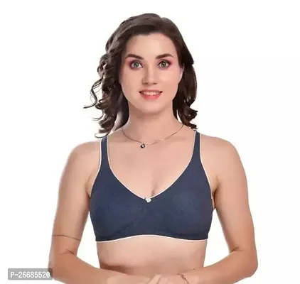 Stylish Cotton Blend Bra For Women