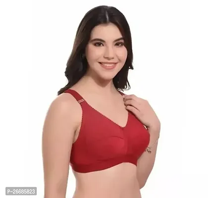 Stylish Cotton Blend Bra For Women-thumb0