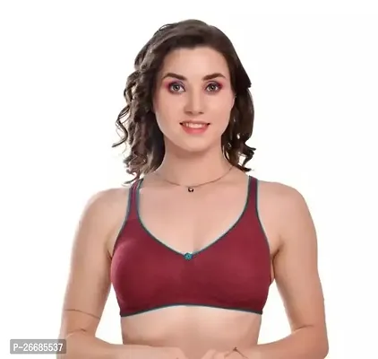 Stylish Cotton Blend Bra For Women