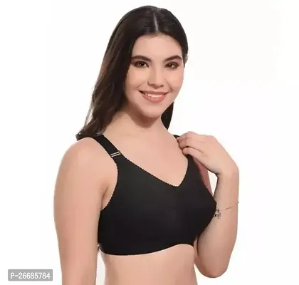 Stylish Cotton Blend Bra For Women-thumb0